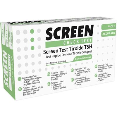 Test Rapido TSH di Screen Pharma - Kit Diagnostico in vitro Test Rapido TSH di Screen Pharma - Kit Diagnostico in vitro