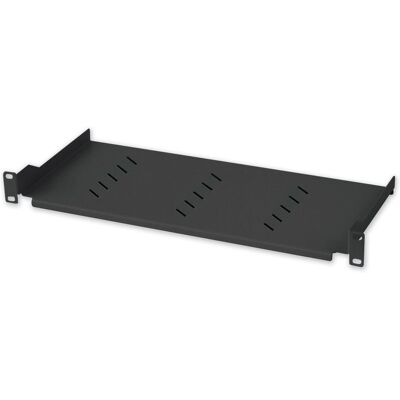 Techly 360882 Rack Shelf - 1U, 19", 150mm, Schwarz Techly 360882 Rack Shelf - 1U, 19", 150mm, Schwarz