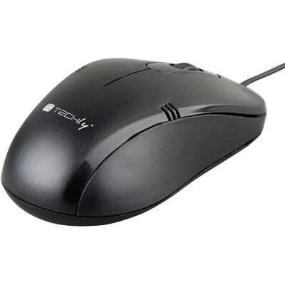 Souris Techly IM 902-UBK - Optique, USB Type-A, 1000 DPI - Souris - Publicité Souris Techly IM 902-UBK - Optique, USB Type-A, 1000 DPI - Souris - Publicité