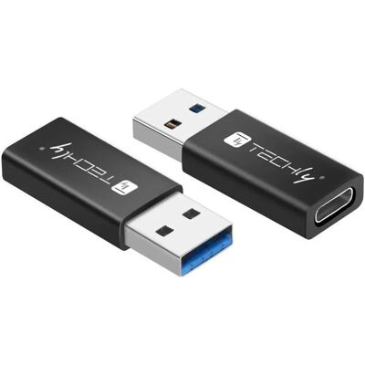 Techly IADAP USB3-AFT - Adattatore USB A a USB C Techly IADAP USB3-AFT - Adattatore USB A a USB C