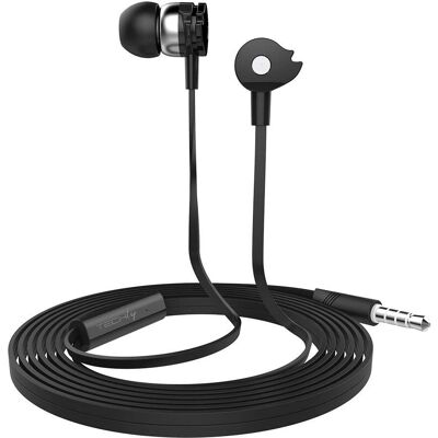 Techly A1BKTY Kabelgebundene In-Ear-Kopfhörer - Kopfhörer Techly A1BKTY Kabelgebundene In-Ear-Kopfhörer - Kopfhörer