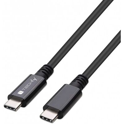 Techly MUSB40-CMCM08 câble USB 4 Gen 3 Type-C 0,8m - Publicité Techly MUSB40-CMCM08 câble USB 4 Gen 3 Type-C 0,8m - Publicité