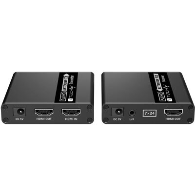 Techly IDATA EXT-E223 Rozszerzacz AV - HDMI, 70m, 1080p, Czarny Techly IDATA EXT-E223 Rozszerzacz AV - HDMI, 70m, 1080p, Czarny