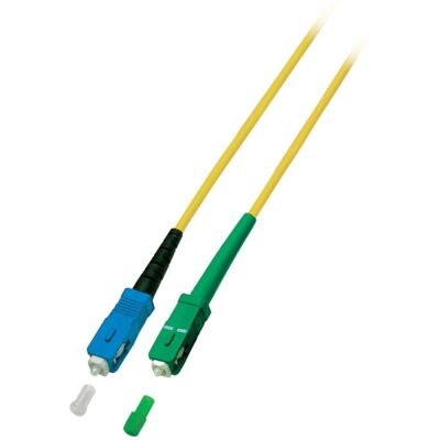 Techly D9-M-020TY Câble Fibre Optique - 2m, Monomode, Jaune - Câble Fibre Techly D9-M-020TY Câble Fibre Optique - 2m, Monomode, Jaune - Câble Fibre