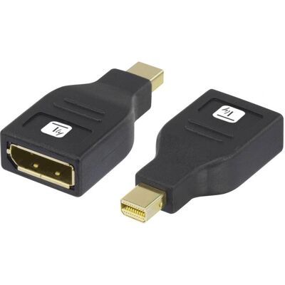 Techly Adapter DisplayPort to Mini DisplayPort Black Techly Adapter DisplayPort to Mini DisplayPort Black