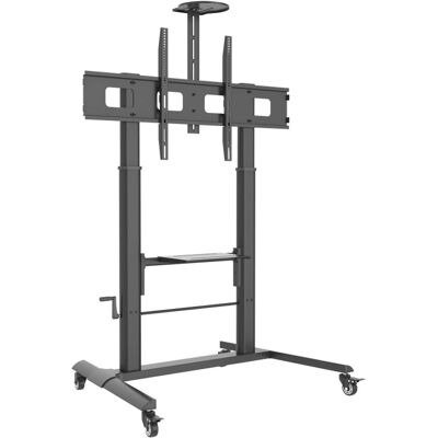 Techly ICA-TR230 Stojak TV - Regulowany, 110 cali, 120 kg Techly ICA-TR230 Stojak TV - Regulowany, 110 cali, 120 kg