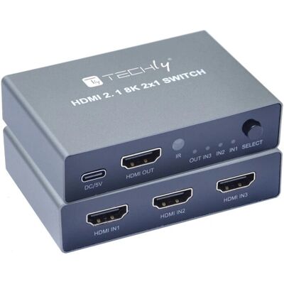Techly HDMI-2138KT 3x1 HDMI Umschalter - Videoswitch Techly HDMI-2138KT 3x1 HDMI Umschalter - Videoswitch