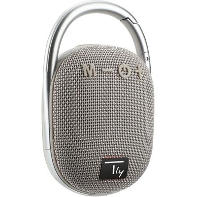 Techly ICASBL321GR Tragbarer Mono Bluetooth-Lautsprecher Grau Techly ICASBL321GR Tragbarer Mono Bluetooth-Lautsprecher Grau