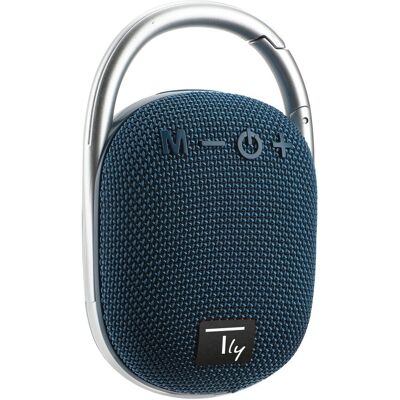 Techly ICASBL321BL Tragbarer Bluetooth-Lautsprecher Blau - 5W Techly ICASBL321BL Tragbarer Bluetooth-Lautsprecher Blau - 5W