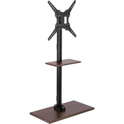Techly - ICA-TR414 - Noir - Base en bois - Support TV Techly - ICA-TR414 - Noir - Base en bois - Support TV
