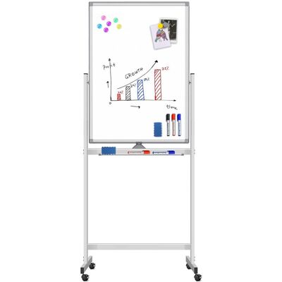 Techly ICA-WH 60100W Lavagna - Magnetica, 600x1000mm Techly ICA-WH 60100W Lavagna - Magnetica, 600x1000mm