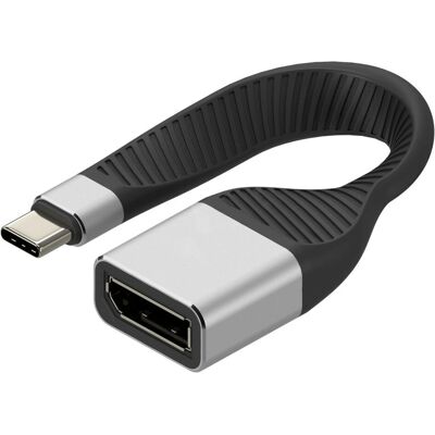Adaptateur USB-C à DisplayPort Techly ICOC-USBC-DP12 - 13,1cm Adaptateur USB-C à DisplayPort Techly ICOC-USBC-DP12 - 13,1cm