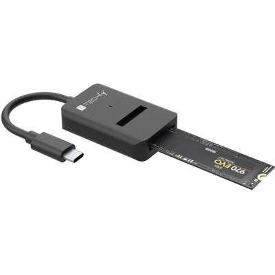 Carcasa de almacenamiento Techly IADAP USB32-SATASSD - Negro Carcasa de almacenamiento Techly IADAP USB32-SATASSD - Negro