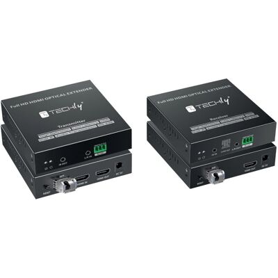 Techly - IDATA EXT-EF3000 - Schwarz - 40 km - HDMI über Glasfaser-Verlängerung Techly - IDATA EXT-EF3000 - Schwarz - 40 km - HDMI über Glasfaser-Verlängerung