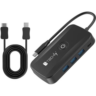 Techly IDATA USBC-HUB5WL Bezprzewodowy extender HDMI - Nadajnik i odbiornik Techly IDATA USBC-HUB5WL Bezprzewodowy extender HDMI - Nadajnik i odbiornik
