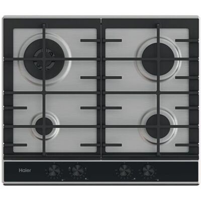Haier HAHG6BR4XH - Acciaio inox - Piano cottura Haier HAHG6BR4XH - Acciaio inox - Piano cottura