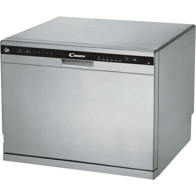 Candy CDCP 6S - Argento - Lavastoviglie Candy CDCP 6S - Argento - Lavastoviglie