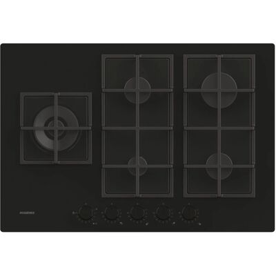 Rosieres RVG7WL4WC5B - Noir - Plaque de cuisson gaz Rosieres RVG7WL4WC5B - Noir - Plaque de cuisson gaz