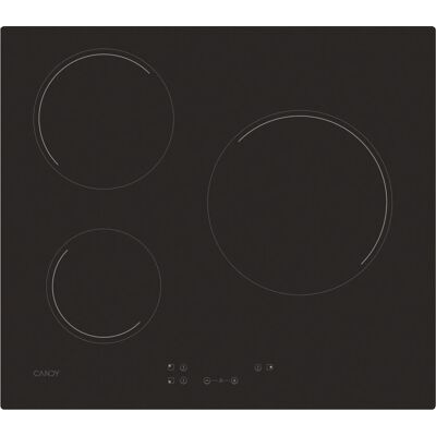 Candy CH63CC/4U2 - Noir - Plaque de cuisson en vitro-céramique Candy CH63CC/4U2 - Noir - Plaque de cuisson en vitro-céramique