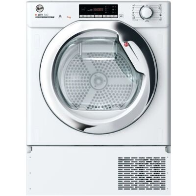Hoover BATD H7A2TCE-80 - Chrome, White - Tumble Dryer Hoover BATD H7A2TCE-80 - Chrome, White - Tumble Dryer