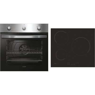 Candy PCI27XCH63CC/4U2 - Acero inoxidable - Pack de horno y placa Candy PCI27XCH63CC/4U2 - Acero inoxidable - Pack de horno y placa