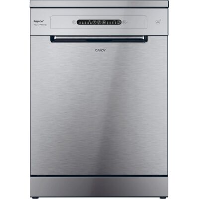 Candy CF 3C7L0X - Inox - Lave-vaisselle - Publicité Candy CF 3C7L0X - Inox - Lave-vaisselle - Publicité