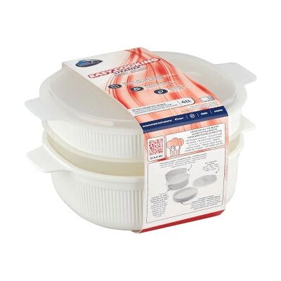 Care + Protect CMVDS8003 Food Storage Container - 4L, White, BPA-Free Care + Protect CMVDS8003 Food Storage Container - 4L, White, BPA-Free