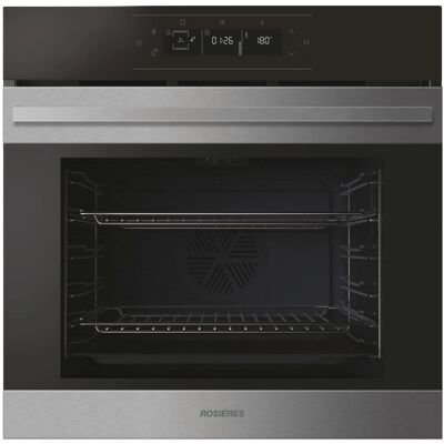 Rosières RO6H5G3YTX - Noir, Inox - Four - Publicité Rosières RO6H5G3YTX - Noir, Inox - Four - Publicité