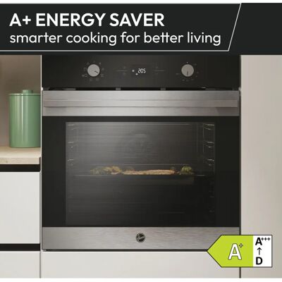 Hoover HO6 H3T1HTX Stainless Steel Oven - Single Electric 78L Hoover HO6 H3T1HTX Stainless Steel Oven - Single Electric 78L
