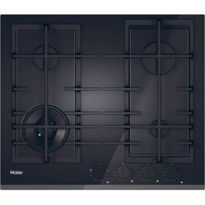 Haier HAVG6BF4TBPB - Noir - Plaque de Gaz Haier HAVG6BF4TBPB - Noir - Plaque de Gaz