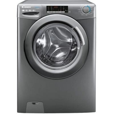 Candy CSWS496TWMRRE/FR - Lave-linge séchant Inverter - Anthracite - Publicité Candy CSWS496TWMRRE/FR - Lave-linge séchant Inverter - Anthracite - Publicité