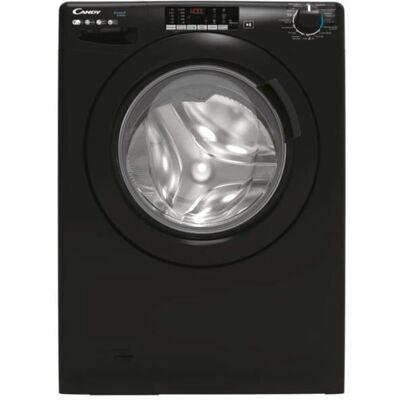 Candy Smart Inverter CSWS496TWMBBE/FR Lave-linge séchant - Devant, Noir, 9/6 kg - Publicité Candy Smart Inverter CSWS496TWMBBE/FR Lave-linge séchant - Devant, Noir, 9/6 kg - Publicité