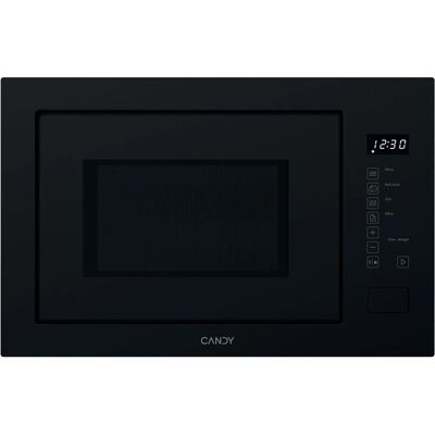 Fekete beépített mikrohullámú sütő Candy CA38FL7N25WXB - 25L 1000W Fekete beépített mikrohullámú sütő Candy CA38FL7N25WXB - 25L 1000W