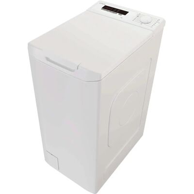 Lave-linge à chargement par le haut Candy EYTC1 472D3-S - 7kg, 1400 RPM, Blanc - Publicité Lave-linge à chargement par le haut Candy EYTC1 472D3-S - 7kg, 1400 RPM, Blanc - Publicité