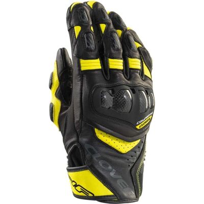 Guanti Sportivi in Pelle Clover RSC-4 Nero/Giallo - Sports Gloves Guanti Sportivi in Pelle Clover RSC-4 Nero/Giallo - Sports Gloves