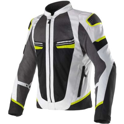 Clover - AIRJET 6 - Grigio Nero - 2XL - Giacca moto Clover - AIRJET 6 - Grigio Nero - 2XL - Giacca moto