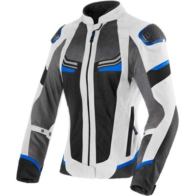 Clover - AIRJET 6 LADY - Blu/Bianco - L - Giacca moto Clover - AIRJET 6 LADY - Blu/Bianco - L - Giacca moto