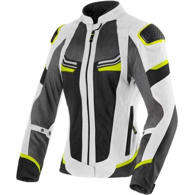 Clover - AIRJET 6 LADY - Grigio/Nero - S - Giacca da moto Clover - AIRJET 6 LADY - Grigio/Nero - S - Giacca da moto