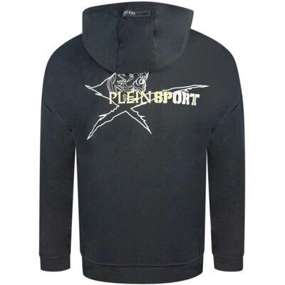 Zwarte hoodie Plein Sport - Logo - Heren - M Zwarte hoodie Plein Sport - Logo - Heren - M