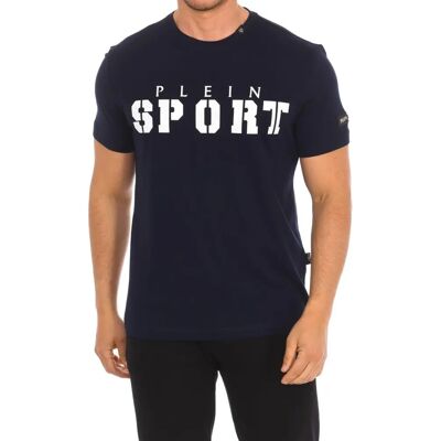 Philipp Plein Men's Plein Sport Bold Sport Logo Navy Blue T Shirt - Size: 38/Regular Philipp Plein Men's Plein Sport Bold Sport Logo Navy Blue T Shirt - Size: 38/Regular
