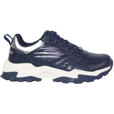 Plein Sport Sips1516 Blue Sports Shoes - Breathable Comfort Plein Sport Sips1516 Blue Sports Shoes - Breathable Comfort