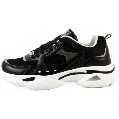 Plein Sport Sips1517 Zwart Leer - Sportschoenen Plein Sport Sips1517 Zwart Leer - Sportschoenen