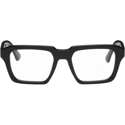 Retrosuperfuture Black Numero 121 Glasses - Unisex - Square Acetate Frames - Glasses Retrosuperfuture Black Numero 121 Glasses - Unisex - Square Acetate Frames - Glasses