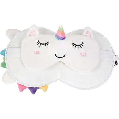 iTotal - Oreiller avec Masque de Sommeil - Licorne - Confort Voyage & Maison - Publicité iTotal - Oreiller avec Masque de Sommeil - Licorne - Confort Voyage & Maison - Publicité