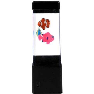 Lampe Poisson Total Juggling XL2496C - Décor Marin Carré - Publicité Lampe Poisson Total Juggling XL2496C - Décor Marin Carré - Publicité