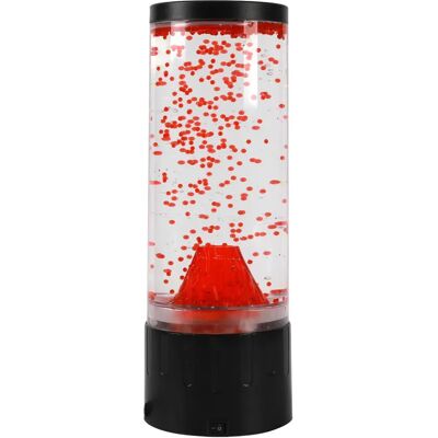 iTotal Lavalampe - Rund 10,5x30 cm Rot - Lava Lampe iTotal Lavalampe - Rund 10,5x30 cm Rot - Lava Lampe