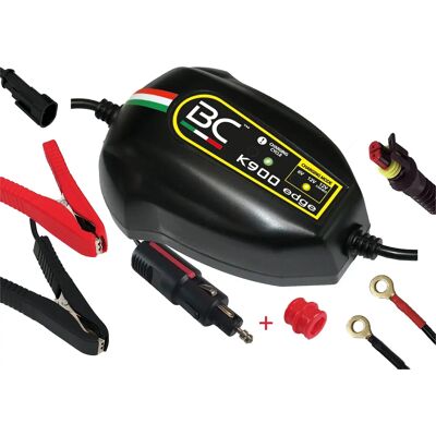 BC Battery Controller K900 Edge - Carregador de bateria automático 6/12V BC Battery Controller K900 Edge - Carregador de bateria automático 6/12V