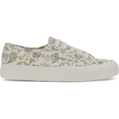 Superga 2750 Wit/Floral Print Sneakers - Schoen Superga 2750 Wit/Floral Print Sneakers - Schoen