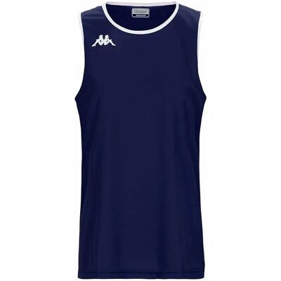 Camiseta sin mangas azul Kappa Danco - Ropa deportiva Camiseta sin mangas azul Kappa Danco - Ropa deportiva