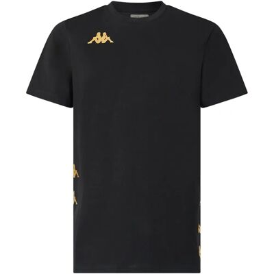 Kappa Giovo Schwarzes T-Shirt - T-Shirt Kappa Giovo Schwarzes T-Shirt - T-Shirt